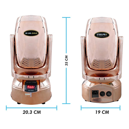 Cabeza Móvil Gold Beam 2r Rainbow Dmx Luz Esenario  Steelpro