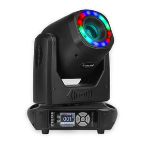 Cabeza Móvil Spot 120w Prisma 5 Caras Aro Smd Gobos Steelpro