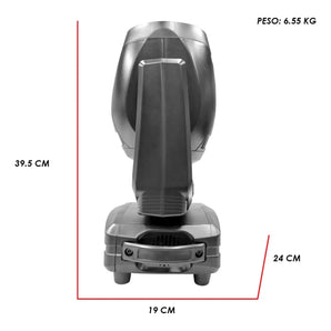 Cabeza Móviles Led Beam Profesional Efector Rainbow Steelpro