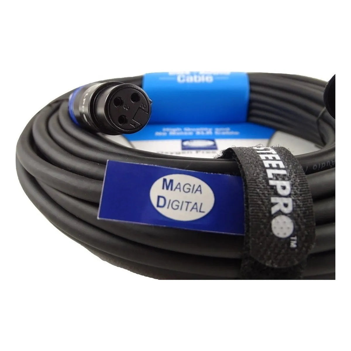 Cable Steelpro Xlr 15m Plug Cannon-jack Cannon Balanceado