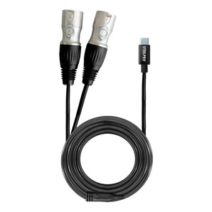 Cable Xlr-usb Tipo C 1.5m Oxigen Free By Steelpro