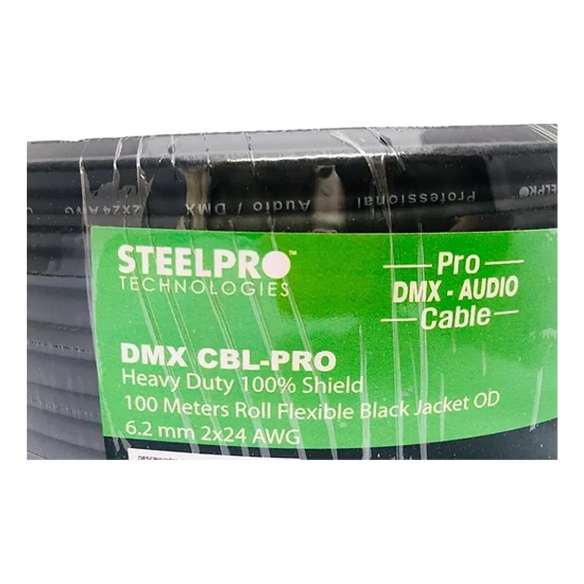 Cable Xlr 100m Balanceado Profesional Macho-hembra Steelpro
