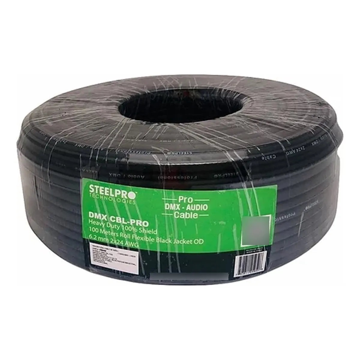 Cable Xlr 100m Balanceado Profesional Macho-hembra Steelpro