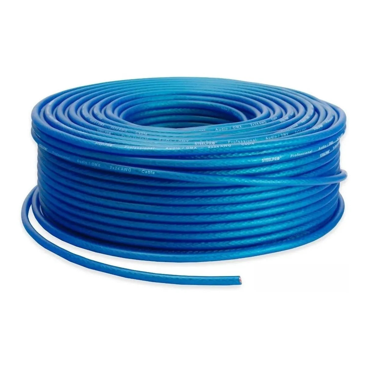 Cable Xlr 100m Balanceado Profesional Macho-hembra Steelpro