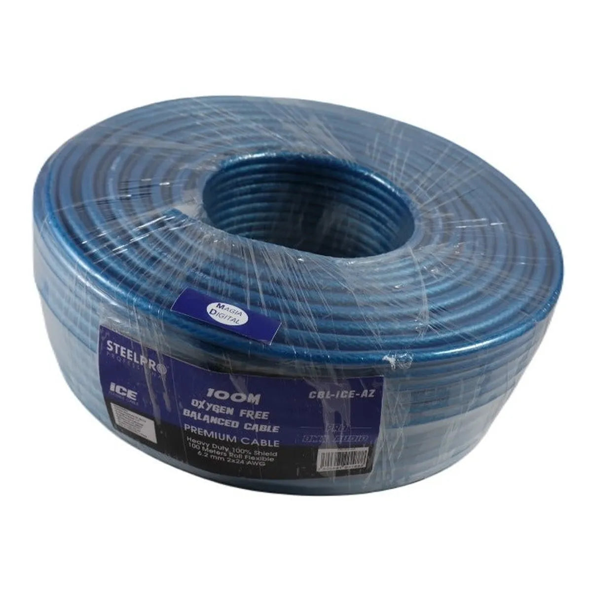 Cable Xlr 100m Balanceado Profesional Macho-hembra Steelpro