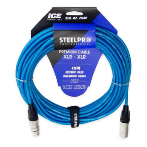 Cable Xlr 15m Balanceado Profesional Steelpro