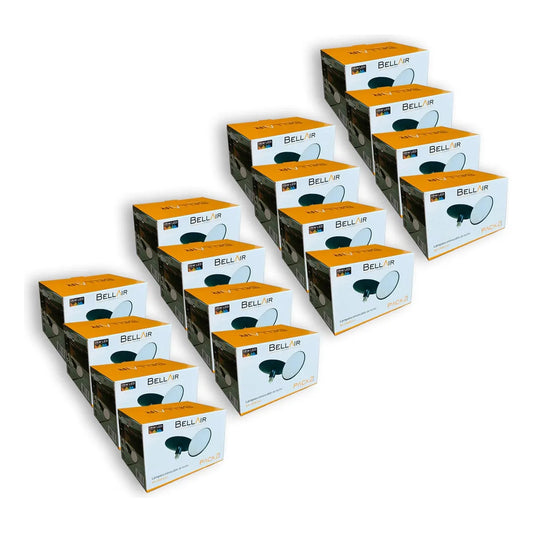 Caja Master Con 16 Lámparas Led Circulares Ba-omega2 De 150w