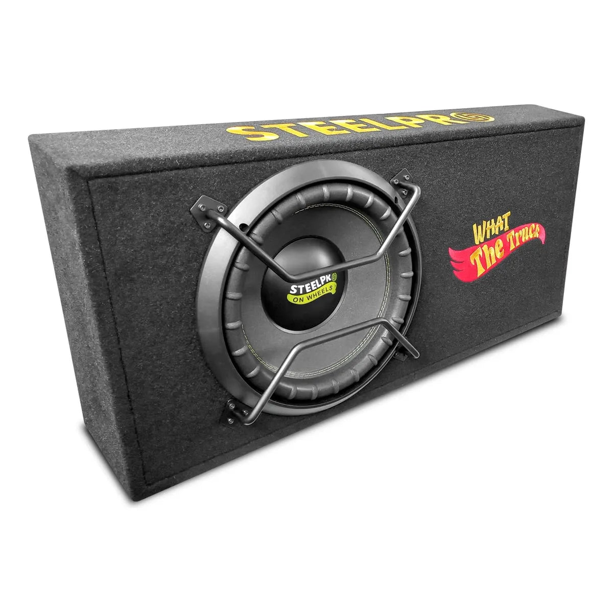 Cajon Subwoofer Amplificado 12puLG Spl Alta Presión Steelpro