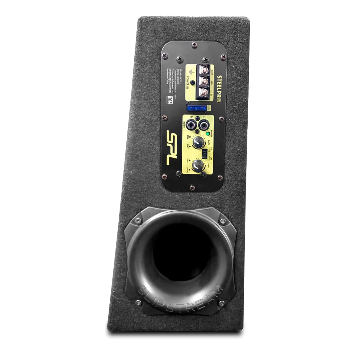 Cajon Subwoofer Amplificado 12puLG Spl Alta Presión Steelpro