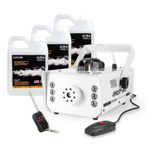 Camara De Humo Steelpro 900w + 3litros De Liquido De Humo