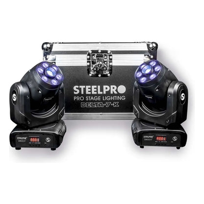 Case 2 Cabeza   Movil Wash + Beam 4 En 1 Rgbw 102w Steelpro
