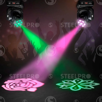 Case 2 Cabeza   Movil Wash + Beam 4 En 1 Rgbw 102w Steelpro