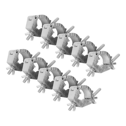 Clamp Hamburguesa 1.25 10 Pzas Dj Estructura Luces Aluminio