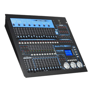 Consola Dmx Profesional 1024 Mini Pearl Multipro By Steelpro Color Negro