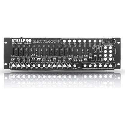 Controlador Dj Dmx 384 Canales Electra 384 By Steelpro Color Negro