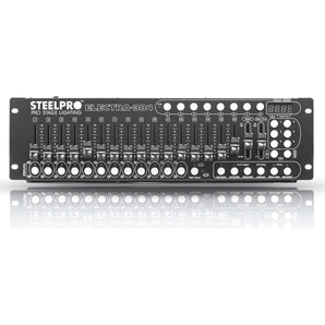 Controlador Dj Dmx 384 Canales Electra 384 By Steelpro Color Negro