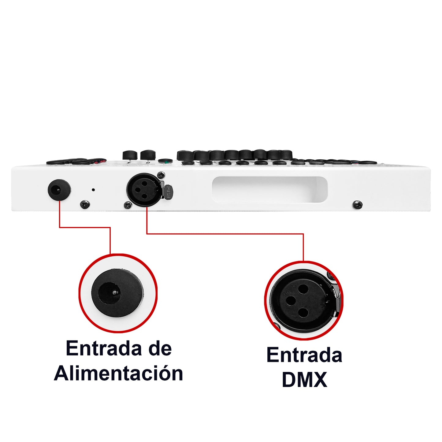 Controlador DMX Steelpro DMX3000-POCKET Profesional 192 Canales