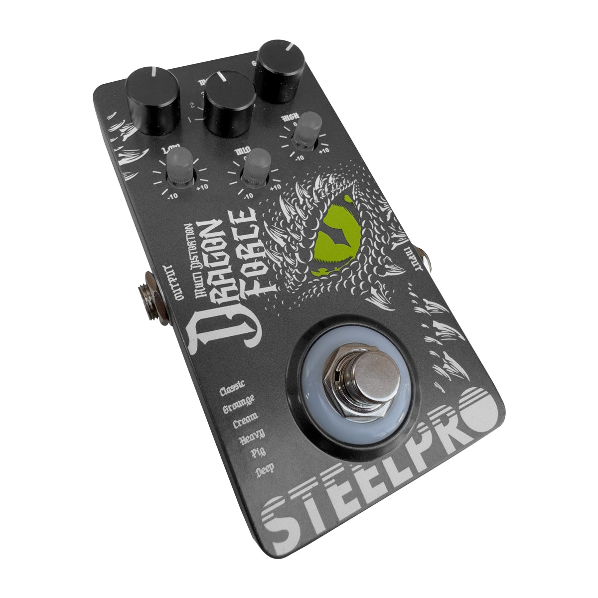 Pedal Para Guitarra Steelpro Dragon Force 6 Distorsión  9v