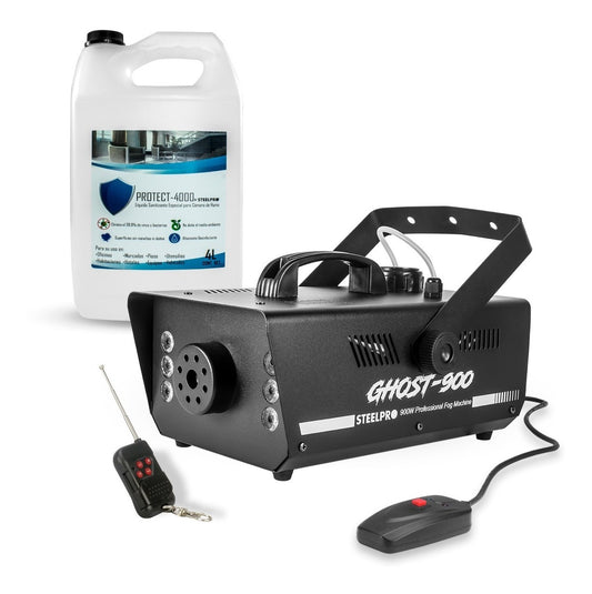 Camara De Humo Steelpro Led Rgb + Galón Sanitizante Protect