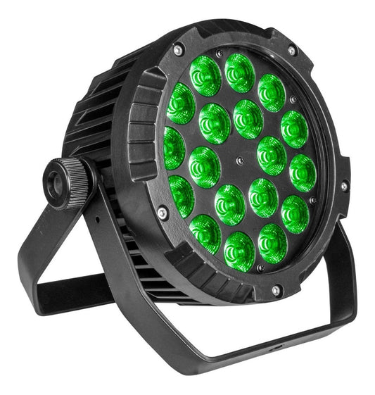 Cañón Led Par 15x18w Full Color Contra Agua Ip65 - Steelpro