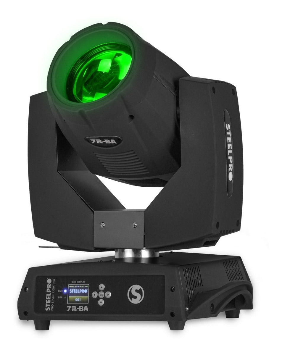 Kit De 2 Cabezas Móviles Beam 7r Frost 230w + Case- Steelpro