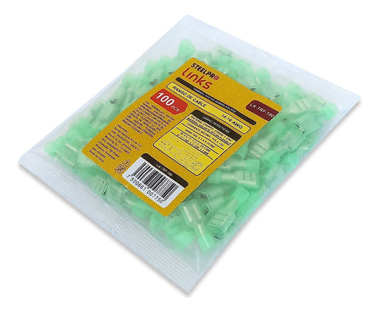 Terminal Hembra Faston Aislada  14-16 Awg  Steelpro