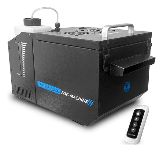 Máquina Humo Profesional Ionizada Dmx Niebla Baja  Steelpro