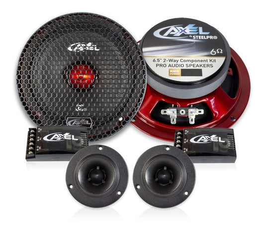 Set Medios Open Show Pro Audio 6.5 Axel Premium By Steelpro