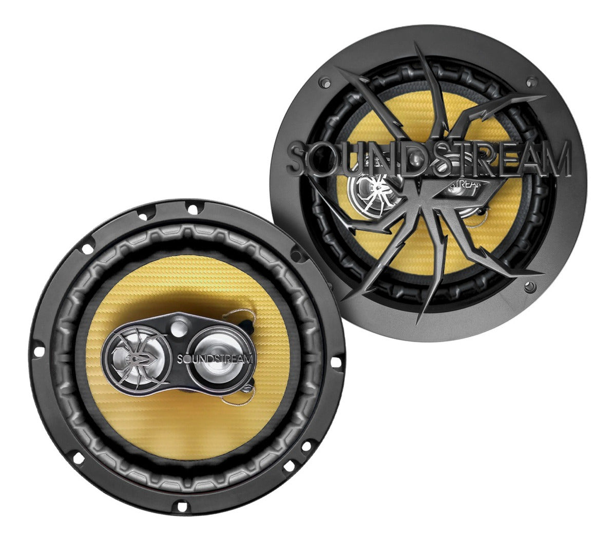 Estereo Para Auto Bluetooth Usb Con Par Bocinas 6.5 Steelpro