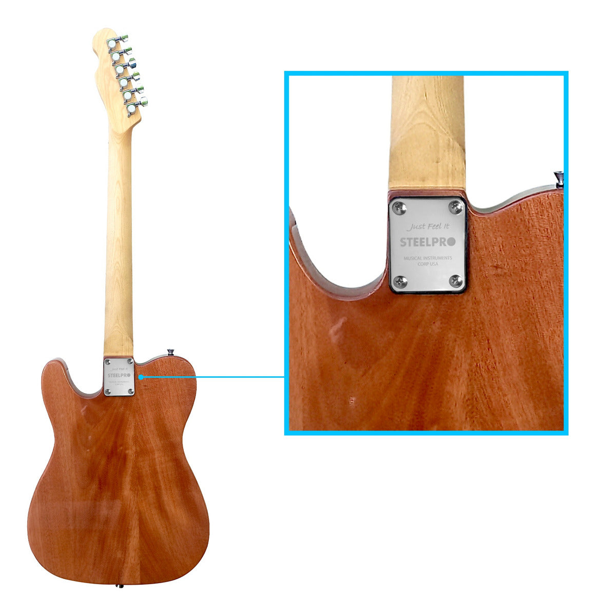 Guitarra Electrica Series Jethro By Steelpro 074-lx