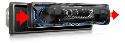 Steelpro Kit Autoestereo Bluetooth Y Bocinas 6.5 Usb-sd Card