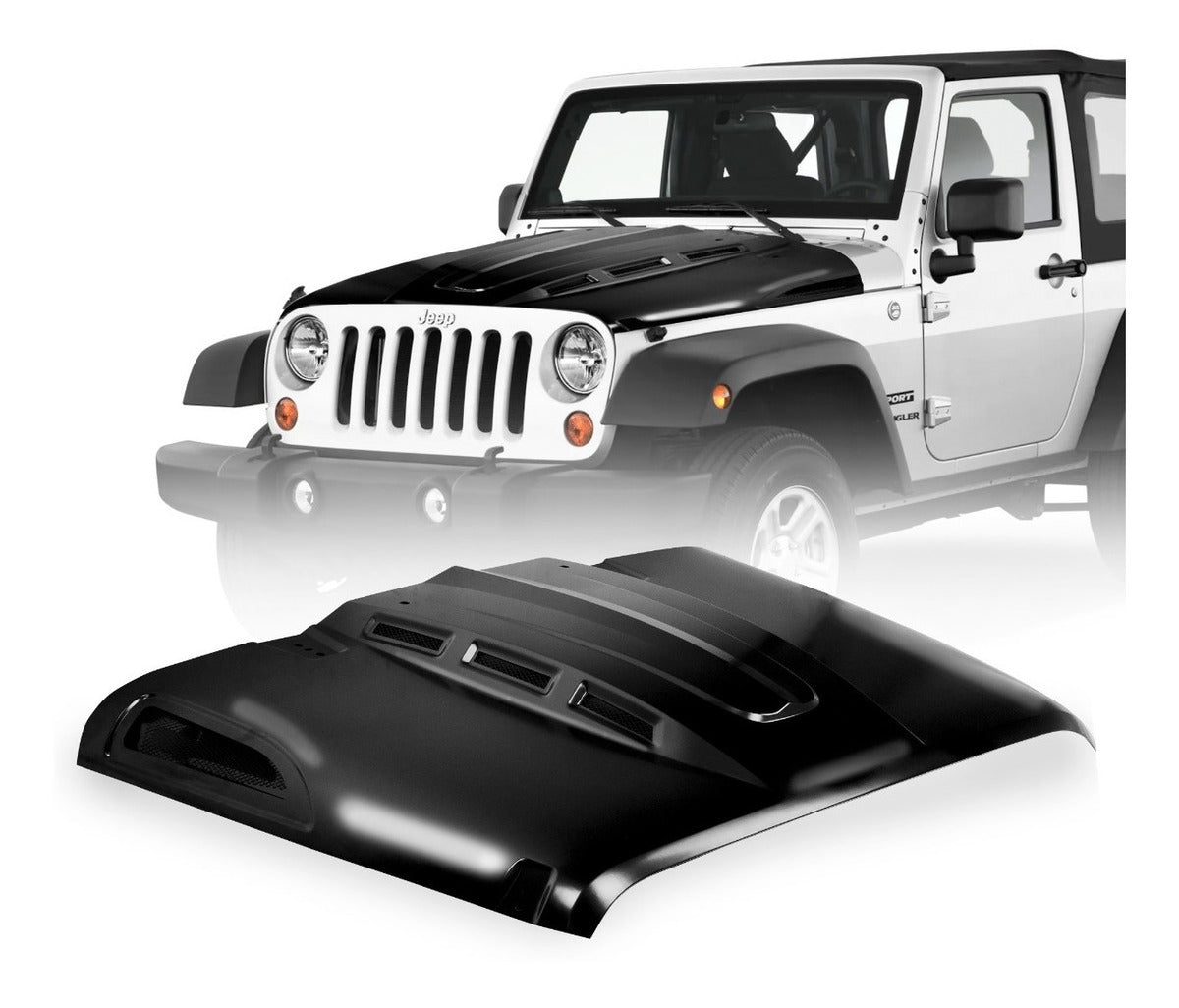 Cofre Jeep Wrangler Jk Avenger 07/17 Sahara Rubicon Steelpro