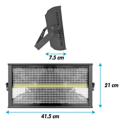 Estrobo Profesional 960 Led Rgb+ Estrobo Dmx Steelpro