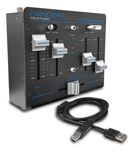 Interfaz Audio 24bits/48khz Usb Ps-studio Pandora Steelpro
