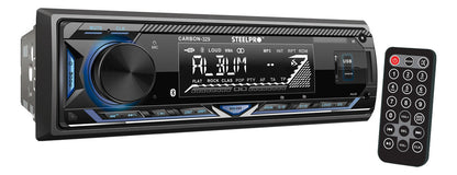Steelpro Kit Autoestereo Bluetooth Y Bocinas 6.5 Usb-sd Card