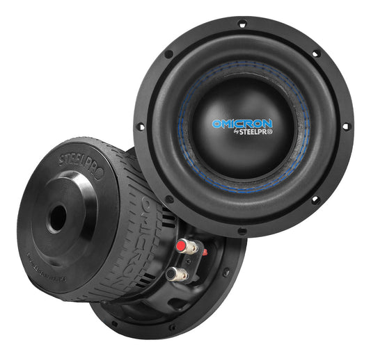 Par Subwoofer 8 Pulgadas 4+4 Ohms 2000w Max Omicron Steelpro