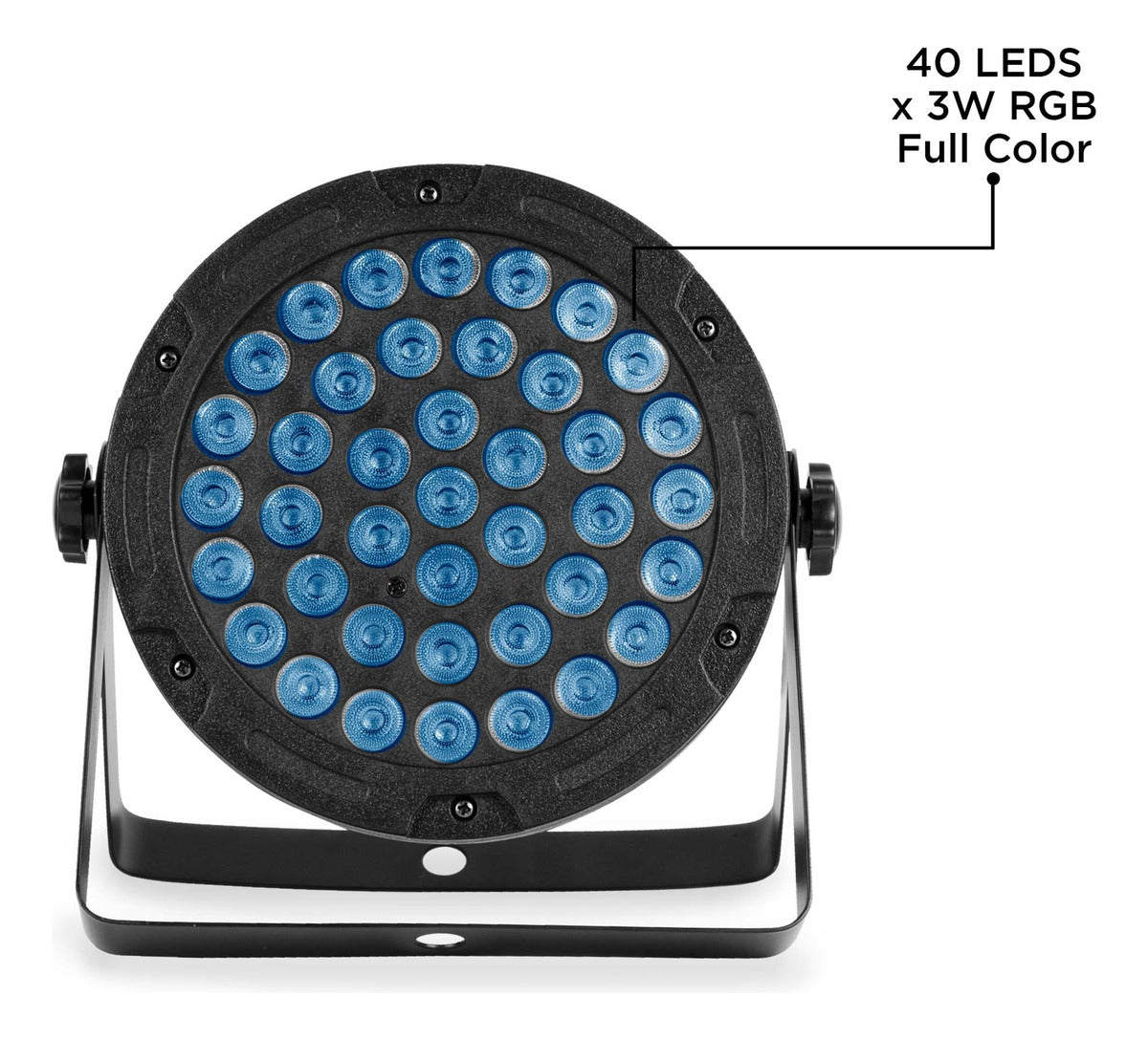Paquete Dj 8 Cañones 40x3 + Controlador Dmx Pocket Steelpro