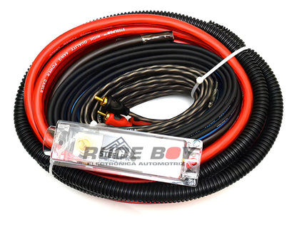 Kit De Instalación Audio Amplificador Calibre 4 Steelpro kit audio para coches / auto