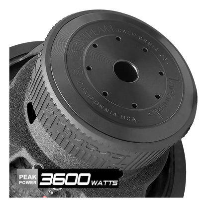 Subwoofer 12 Pulg Tarántula Competencia 4+4 Ohm Soundstream Negro