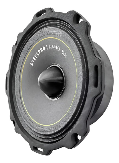 Medio Rango Nano 6.5pulg Open Show Alto Spl Steelpro Negro