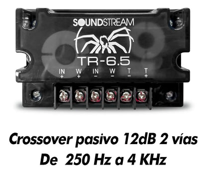 Soundstream Set De Medios Open Show 2 Vías Pro 6.5 Kapton