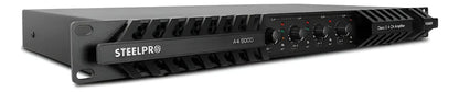 Amplificador Steelpro A4.600d De 4 Canales Y 600wx4 Clase D Negro