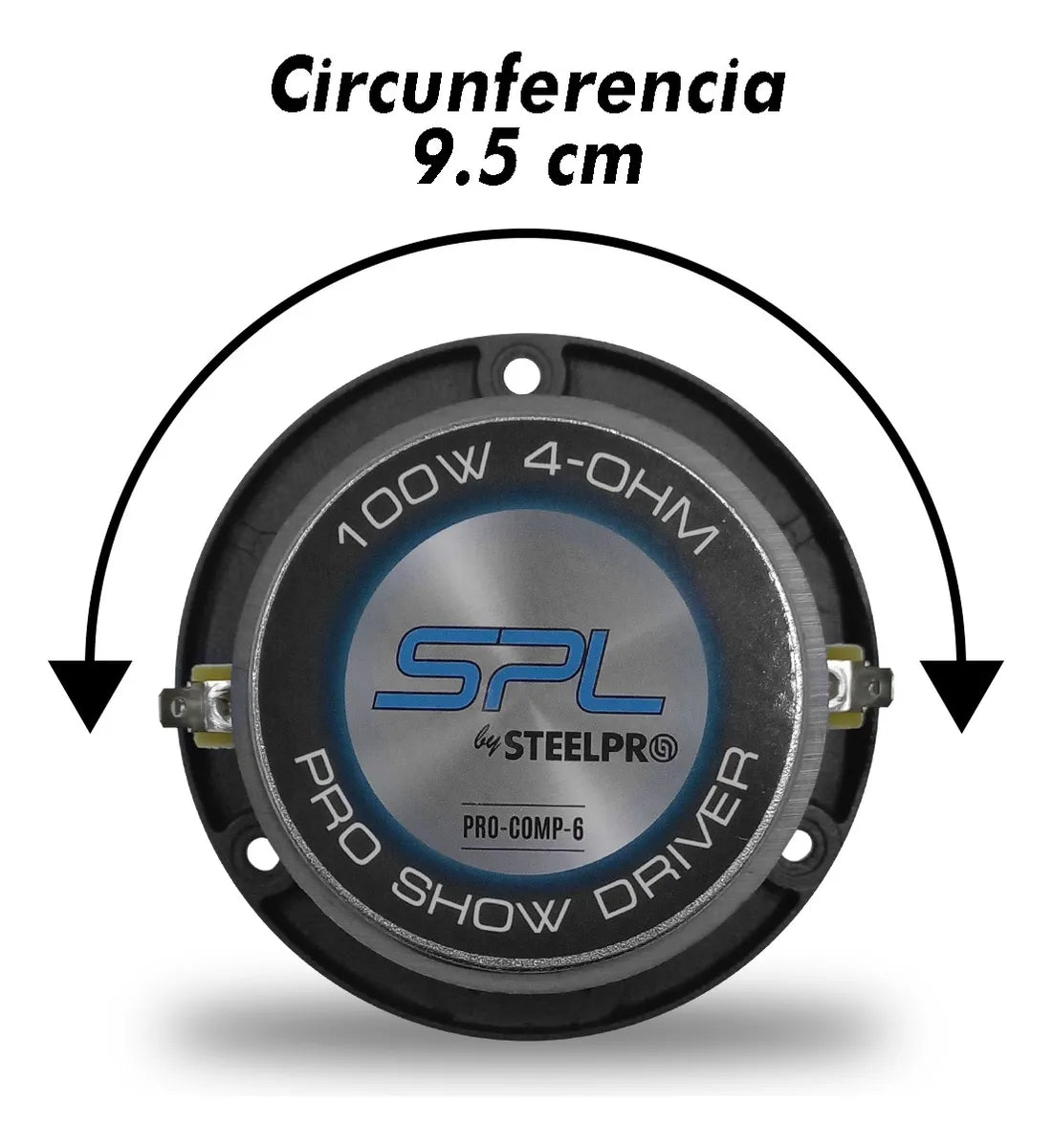 Set De Medios Open Show 6.5 Pulgadas 2 Vias By Steelpro