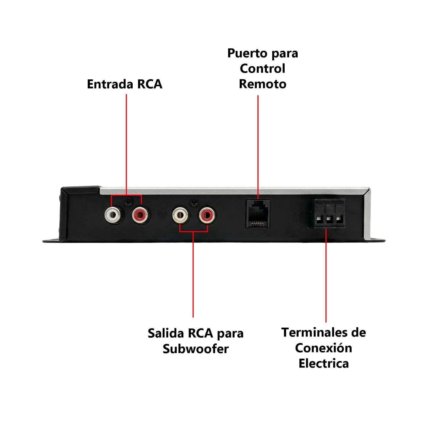 EARTHQUAKE BASS Epicentro Procesador De Bajos Line Driver 10v The Rude Boy by Steelpro