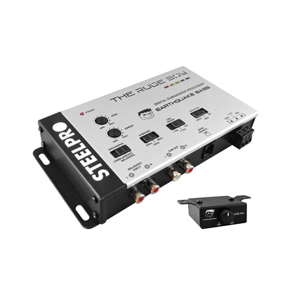 EARTHQUAKE BASS Epicentro Procesador De Bajos Line Driver 10v The Rude Boy by Steelpro