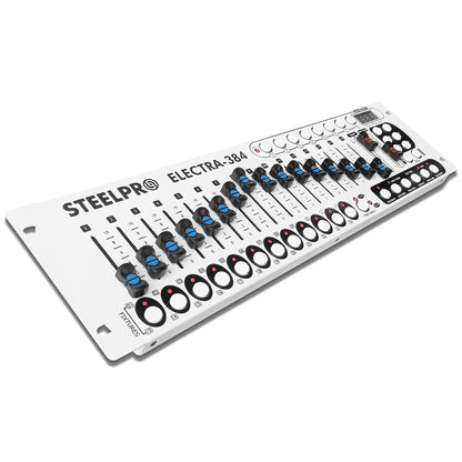 Controlador Dj Dmx 384 Canales Electra 384 By Steelpro Color Negro