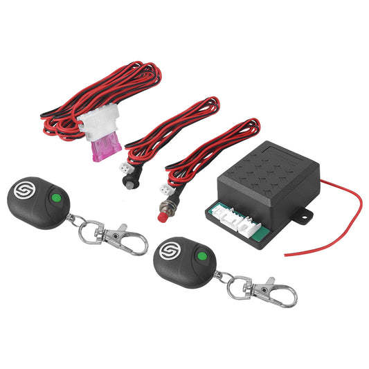 Inmovilizador Antirrobo Steelpro Enforcer-1000 con Control Remoto para Auto y Moto Corte de Energía Seguridad Total