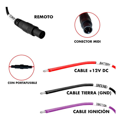 Epicentro Restaurador Bajos Contra Agua Ip65 Atv Soundstream