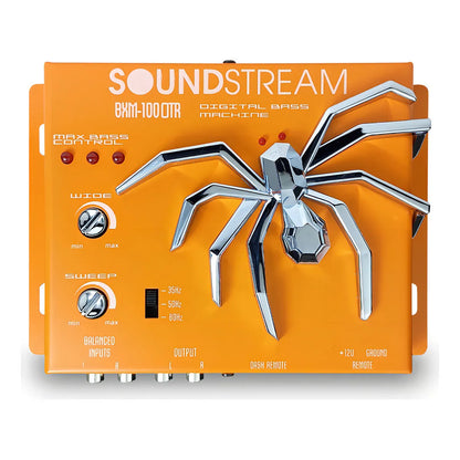 Epicentro Restaurador De Bajos Soundstream Bxm-100otr Color Naranja Claro