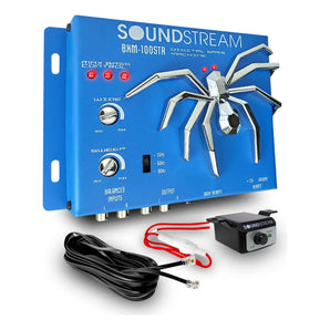 Epicentro Restaurador De Bajos Soundstream Bxm-100str Color Azul Marino